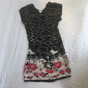 Lux Floral Pattern Dress