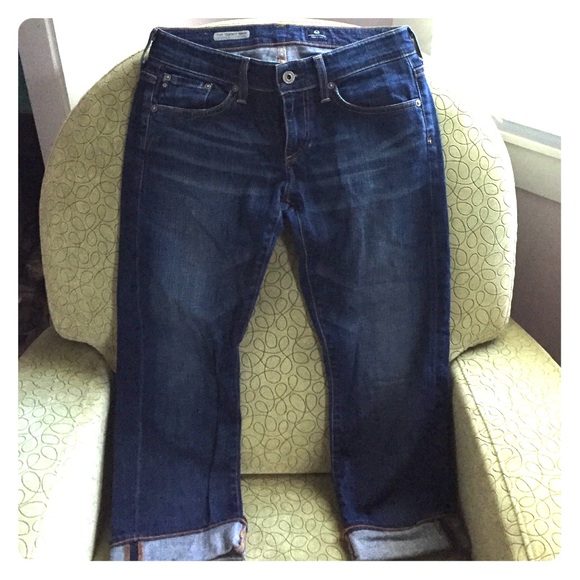 AG Tomboy Crop Jeans Size 27