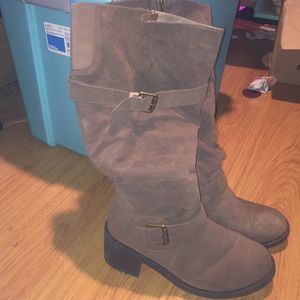 Wide Calf Riding Boots