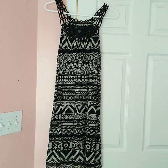 Black and White Dress