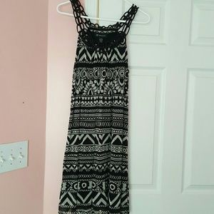Black and White Dress