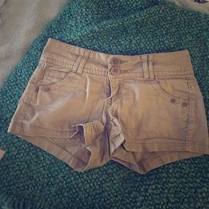 Brown shorts