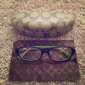 Coach frames and case