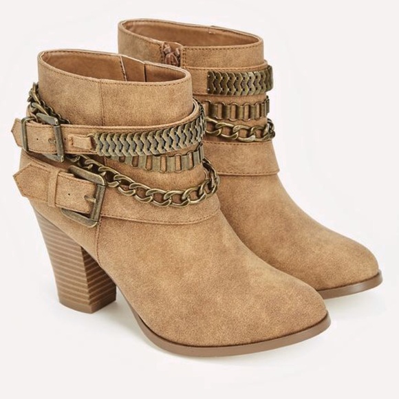 Chain Ankle Booties CLEARANCE!! - Picture 2 of 7