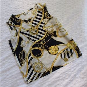 Vintage Nautical Blouse