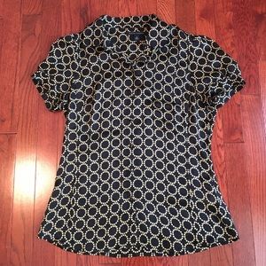 Silk Banana Republic Top