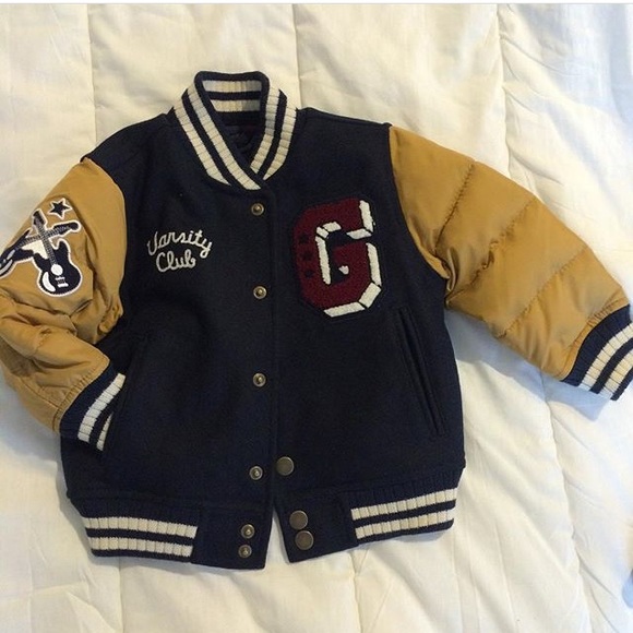 baby boy varsity jacket