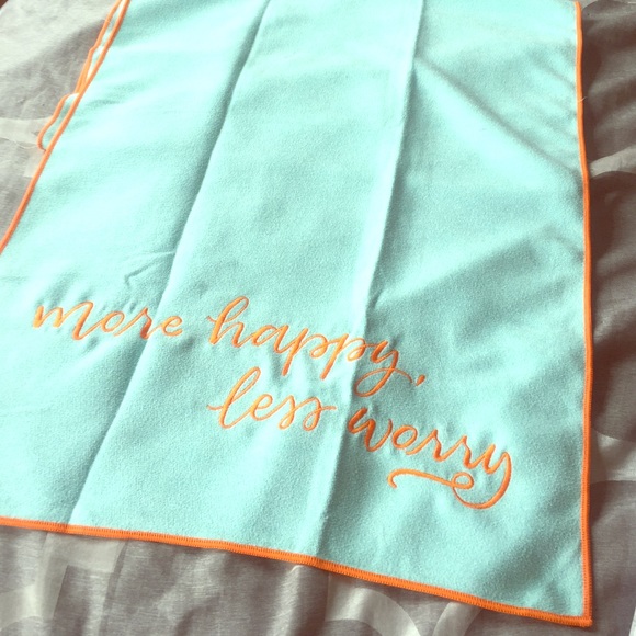 Summer and Rose Yoga Towel