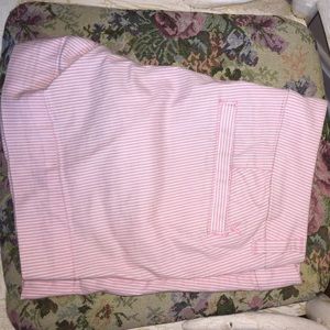 American Eagle pink striped shorts size 2