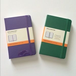 Pair of Moleskine Notebooks