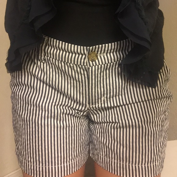 Nautical Striped Chino Shorts
