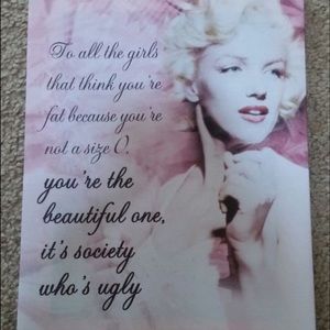 Marilyn Monroe wall art