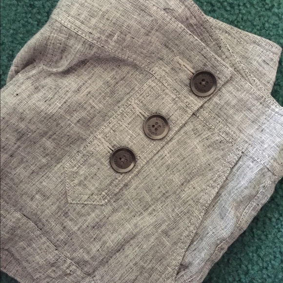 EXPRESS LIGHT GRAY SHORTS - Picture 3 of 3