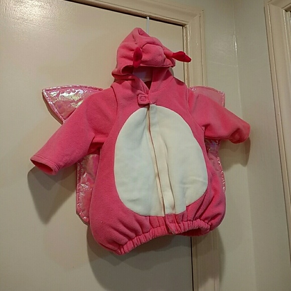 Old Navy 6-12 mo pink butterfly costume jacket