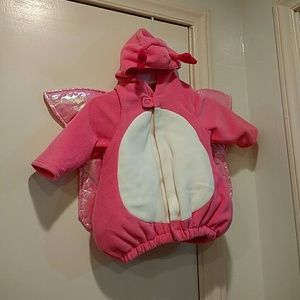 Old Navy 6-12 mo pink butterfly costume jacket