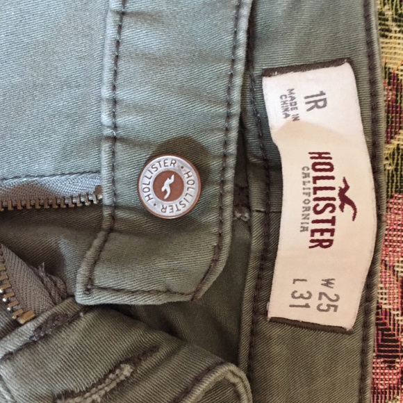 Olive HOLLISTER pant - Picture 2 of 2