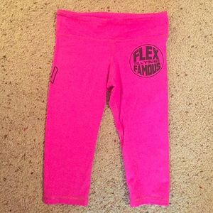 Flex till you're famous crop work out pants