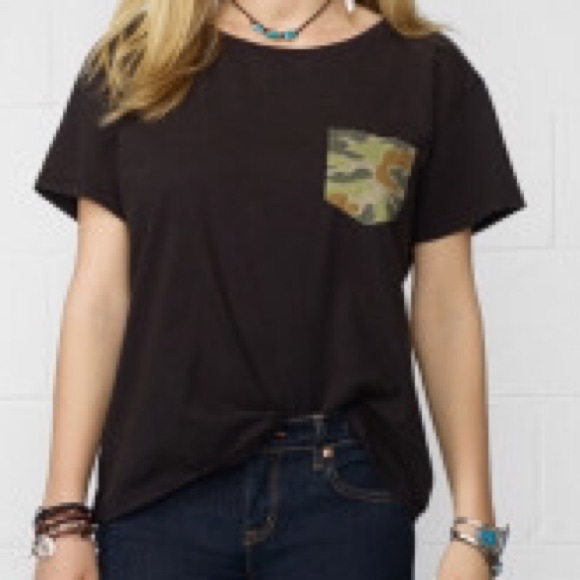 Denim & Supply Ralph Lauren Tops - Boyfriend Cropped Tee