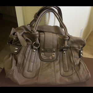 Authentic, Guess large beige purse. Gently used.