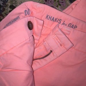 Gap size 00 coral khakis pant