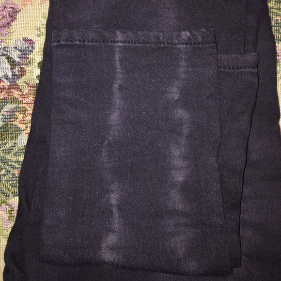 AMERICAN EAGLE black wash skinny jean size 0 - Picture 2 of 4
