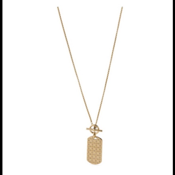 Michael Kors Dog Tag Necklace - Picture 3 of 4