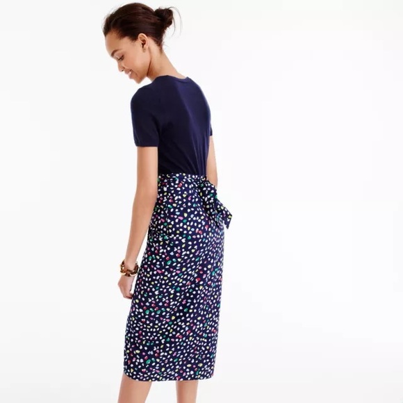 J. Crew Tulip Skirt in Happy Cat Print BNWT Size 8 - Picture 2 of 4
