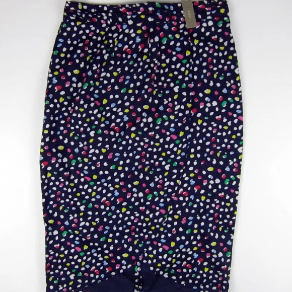 J. Crew Tulip Skirt in Happy Cat Print BNWT Size 8 - Picture 3 of 4