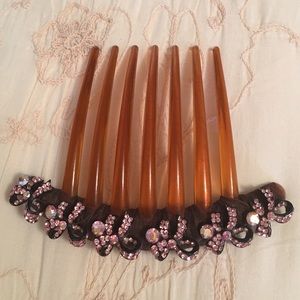 Cyrstal Hair Comb