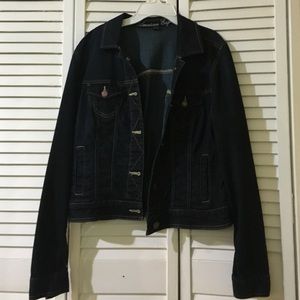 Dark denim jean jacket TODAY ONLY