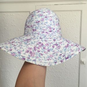 Floral Jessica Simpson Sun Hat