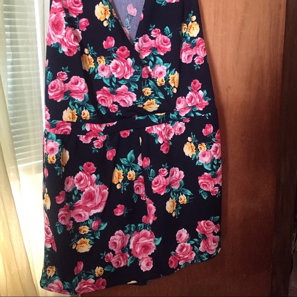 Forever 21 Floral Romper