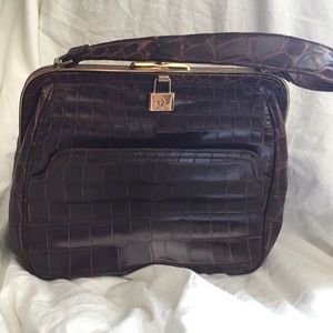 Retro Colblentz Alligator Handbag