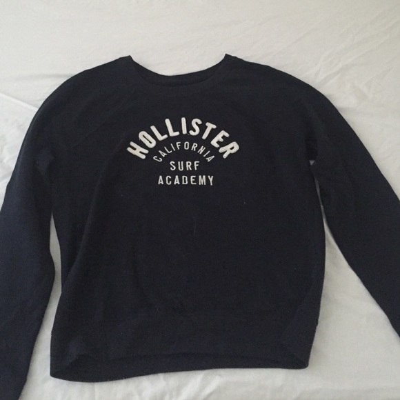Hollister navy sweatshirt