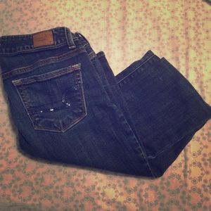 AE skinny kick jeans