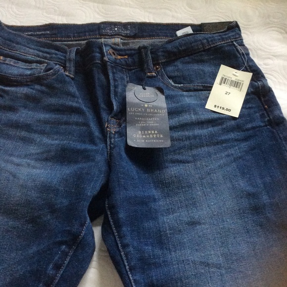 Lucky brand slim boyfriend jeans