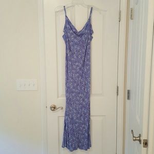 Full length slip dress
