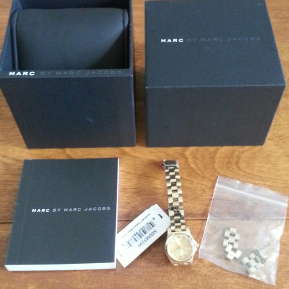 Sold. Marc By Marc Jacobs Watch -Gold