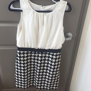 Houndstooth Work Dress