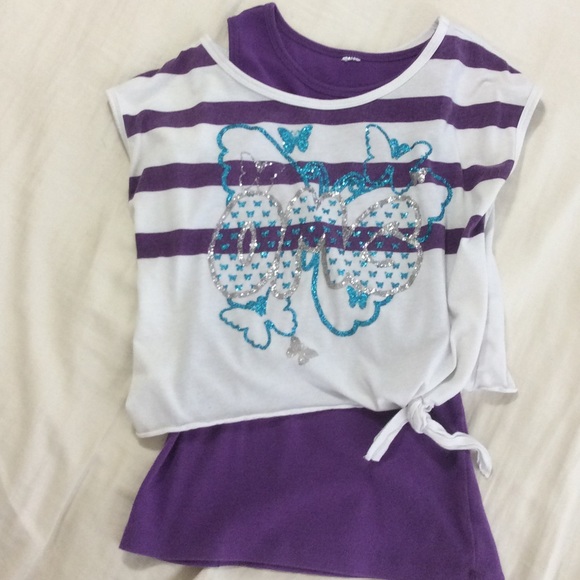 2 piece tank top and crop top - Picture 2 of 2