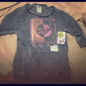 NWT Authentic Roxy lightweight sweatshirt.