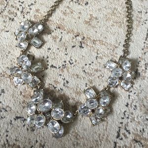 J crew rhinestone statement
