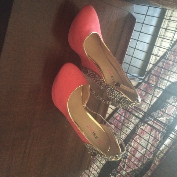 Justfab wedges size 7m