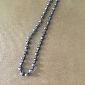 Peacock Pearl Necklace