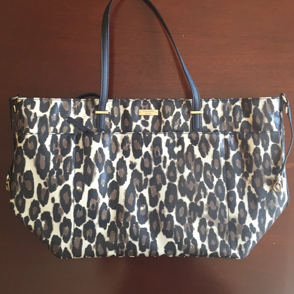 kate spade Handbags - Leopard Kate spade diaper bag