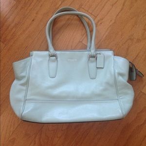 Coach large mint purse