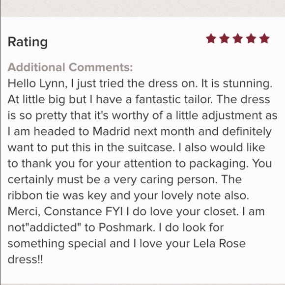 I absolutely love my PFF customers!