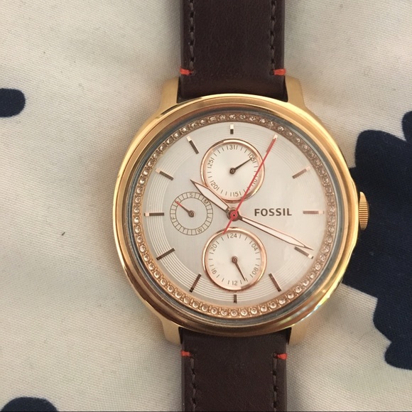 Fossil Rose Gold Chelsea Watch