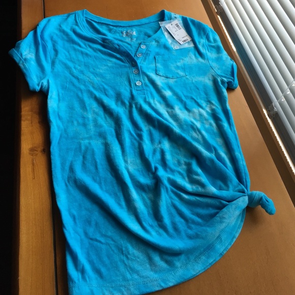 Justice girls tie dye shirt