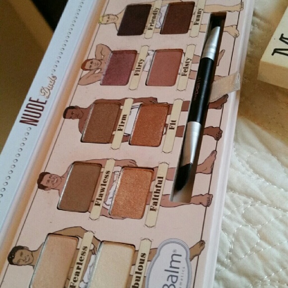 The Balm meet matt eyeshadow palettes